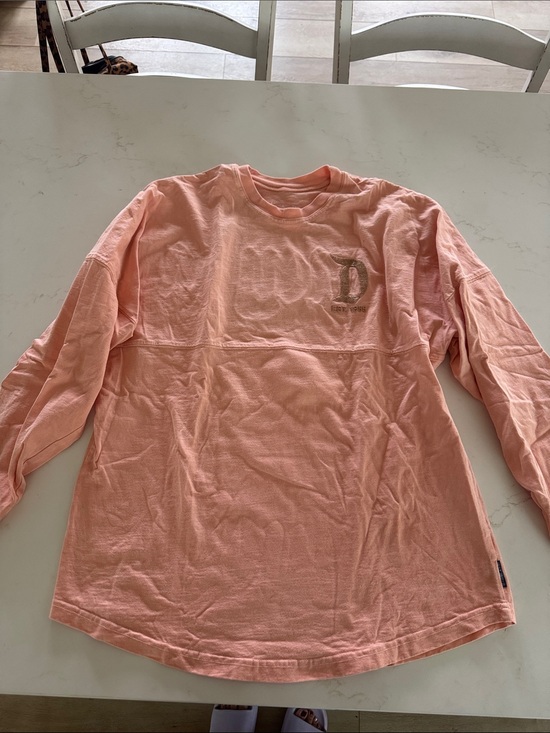 disneyland Tops - Peach/ Rose Gold Disney Spirit Jersey